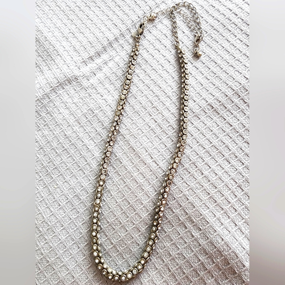 Diamond studded necklace